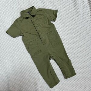 Olive Baby Boilersuit Jumpsuit